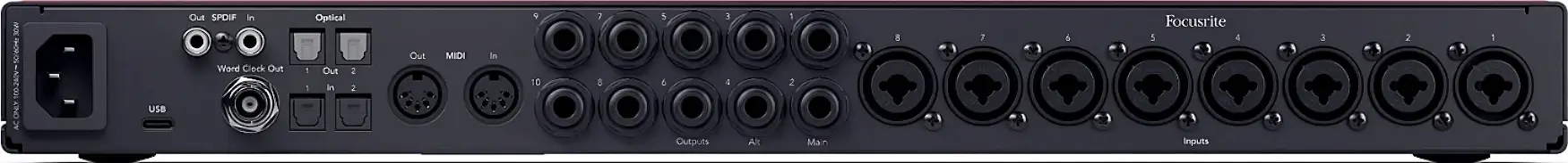 Interfejs audio/USB Focusrite Scarlett 18i20 4th Gen - miniatura