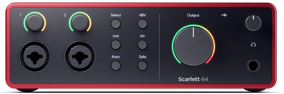 Interfejs audio/USB Focusrite Scarlett 4i4 4th Gen - miniatura
