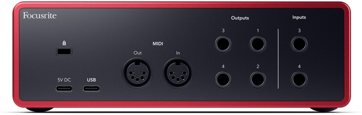 Interfejs audio/USB Focusrite Scarlett 4i4 4th Gen - miniatura