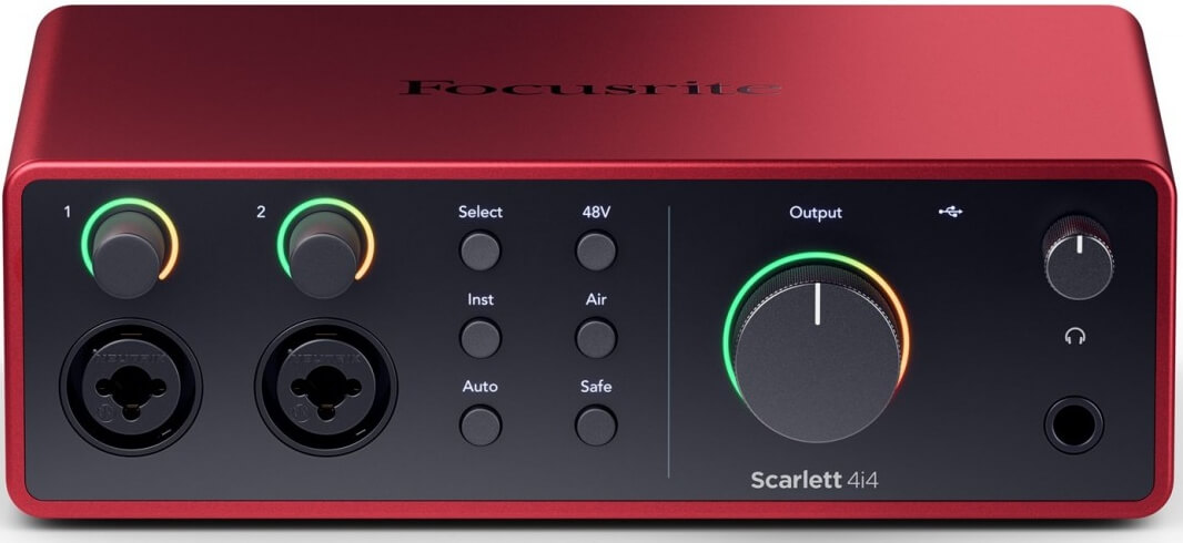 Interfejs audio/USB Focusrite Scarlett 4i4 4th Gen - miniatura