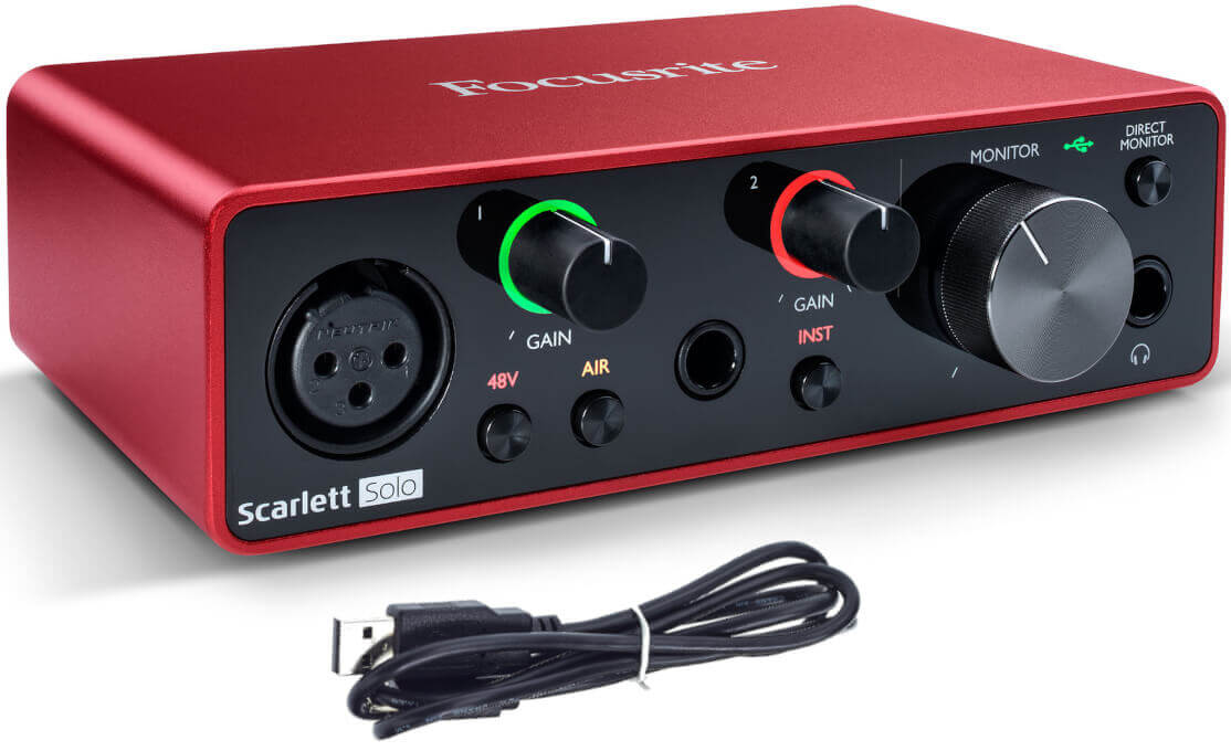 Interfejs audio/USB Focusrite Scarlett Solo 3rd Gen