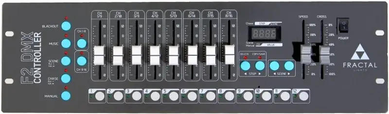 Sterownik DMX FRACTAL F2 DMX Control