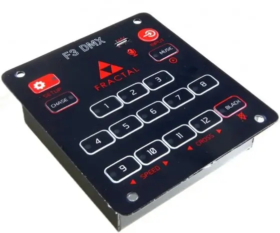 Sterownik DMX FRACTAL F3 DMX Player - miniatura