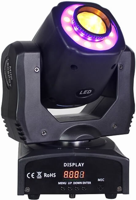 FRACTAL MINI LED GOBO SPOT 60W - miniatura