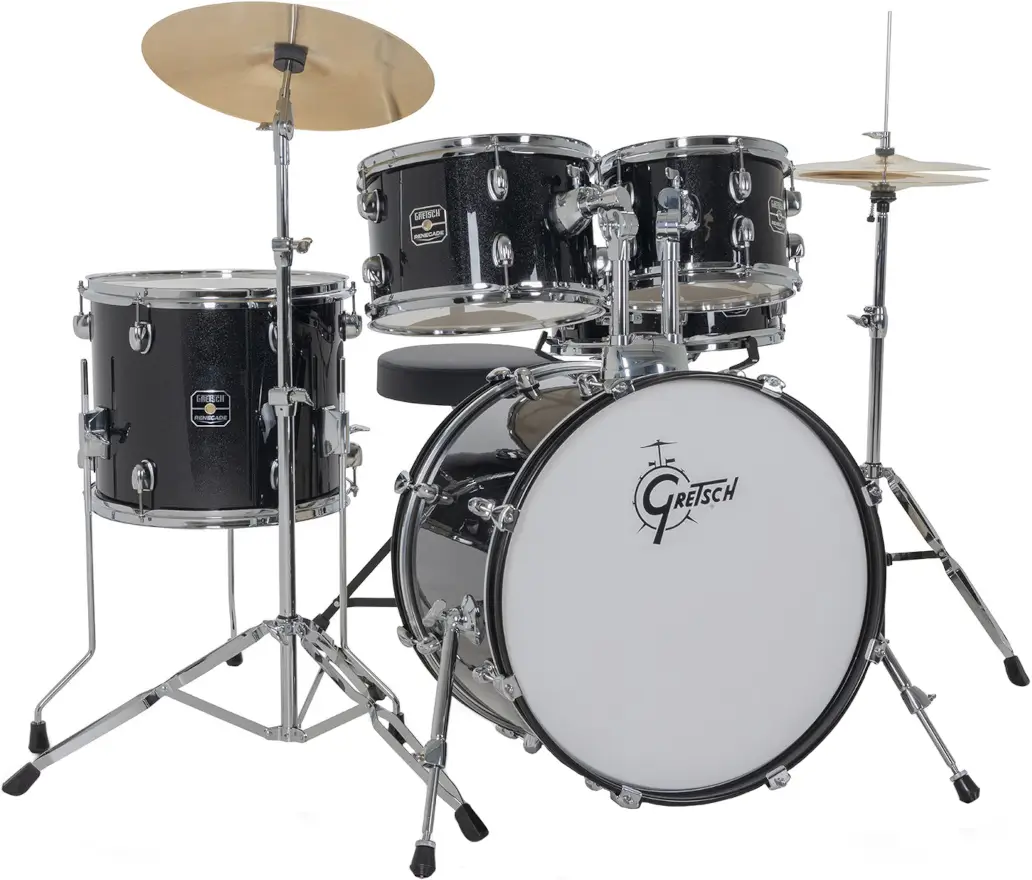 Zestaw perkusyjny Gretsch Drumset Renegade Black Mist 20