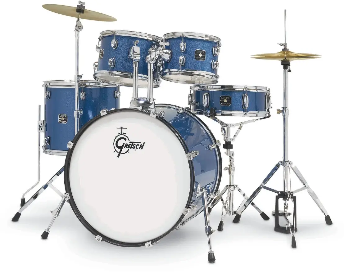 Zestaw perkusyjny Gretsch Drumset Renegade Blue Sparkle 22