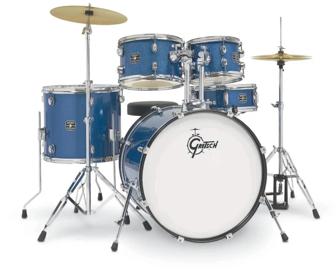 Zestaw perkusyjny Gretsch Drumset Renegade Blue Sparkle 22