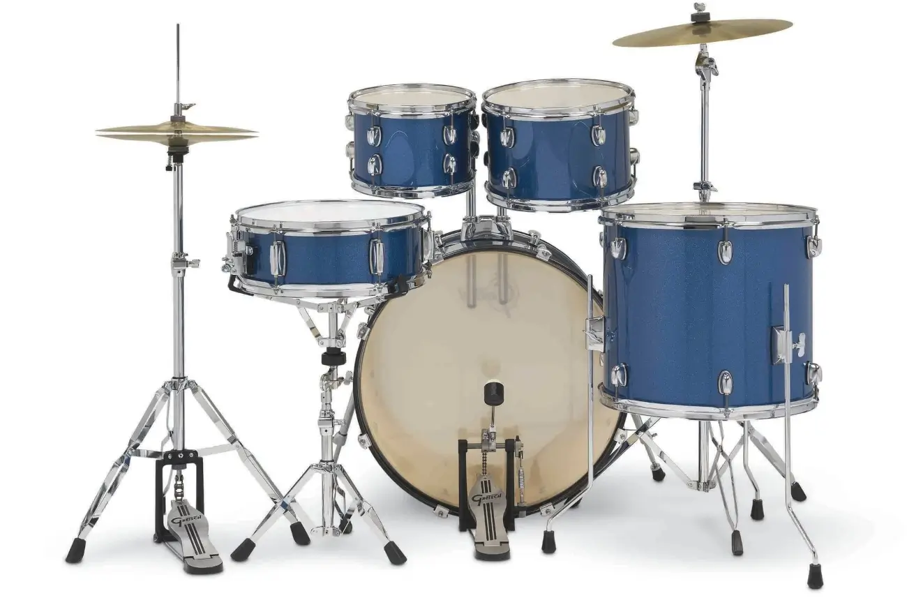 Zestaw perkusyjny Gretsch Drumset Renegade Blue Sparkle 22