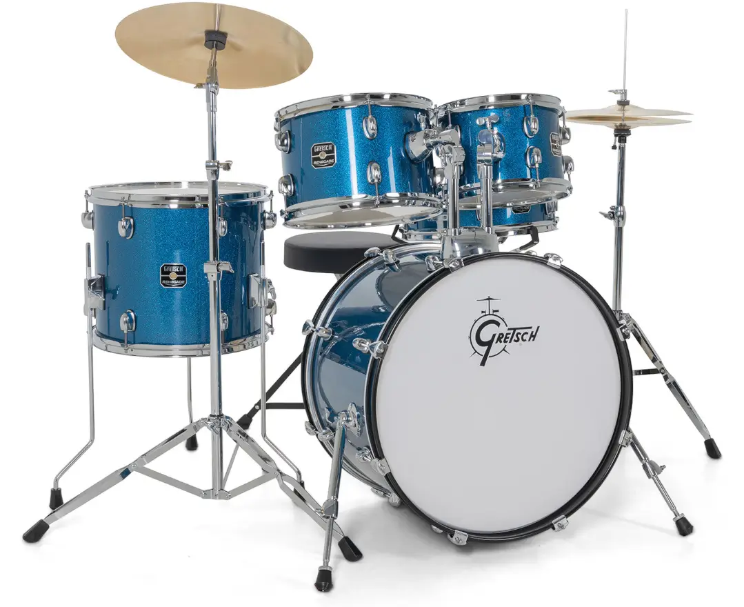 Zestaw perkusyjny Gretsch Drumset Renegade Blue Sparkle 20