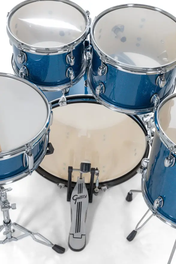 Zestaw perkusyjny Gretsch Drumset Renegade Blue Sparkle 20