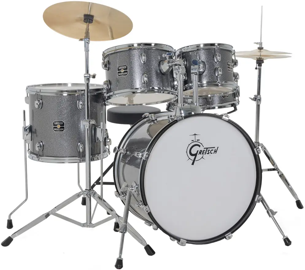 Zestaw perkusyjny Gretsch Drumset Renegade Grey Sparkle 20