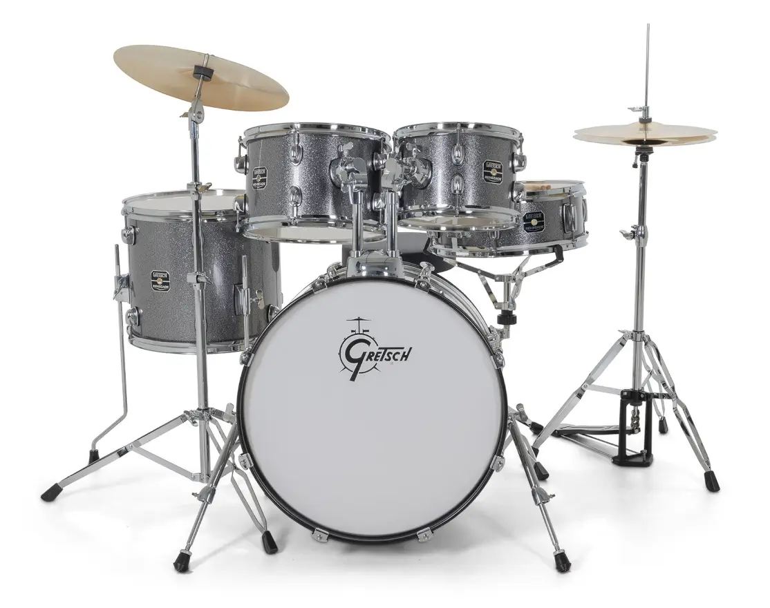 Zestaw perkusyjny Gretsch Drumset Renegade Grey Sparkle 20