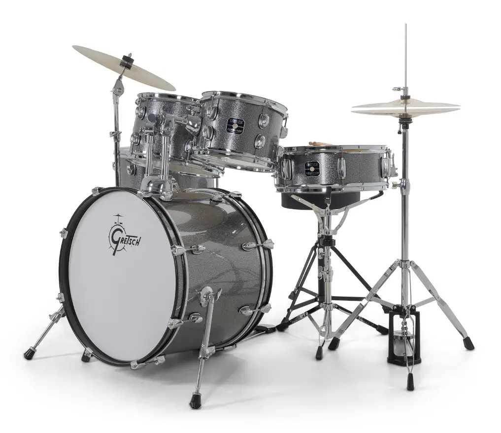 Zestaw perkusyjny Gretsch Drumset Renegade Grey Sparkle 20