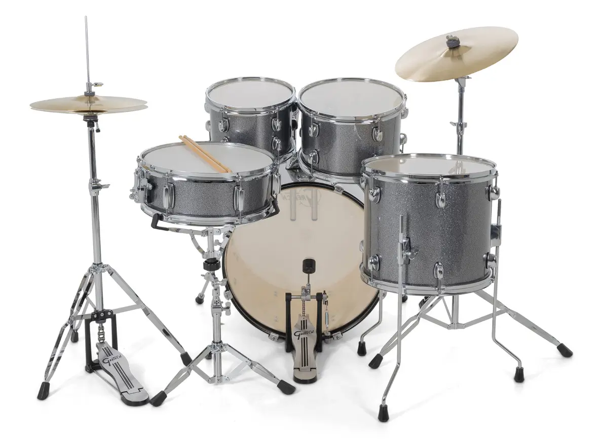 Zestaw perkusyjny Gretsch Drumset Renegade Grey Sparkle 20
