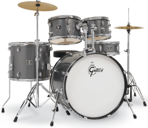 Zestaw perkusyjny Gretsch Drumset Renegade Grey Sparkle 22