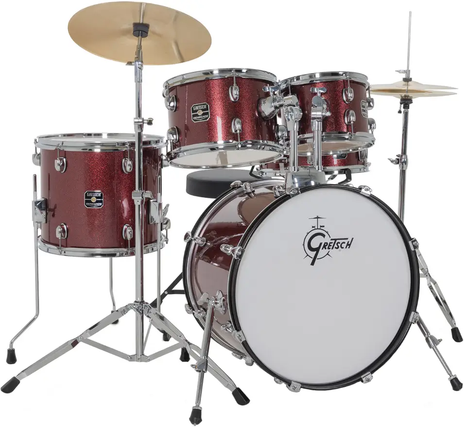 Zestaw perkusyjny Gretsch Drumset Renegade Ruby Sparkle 20