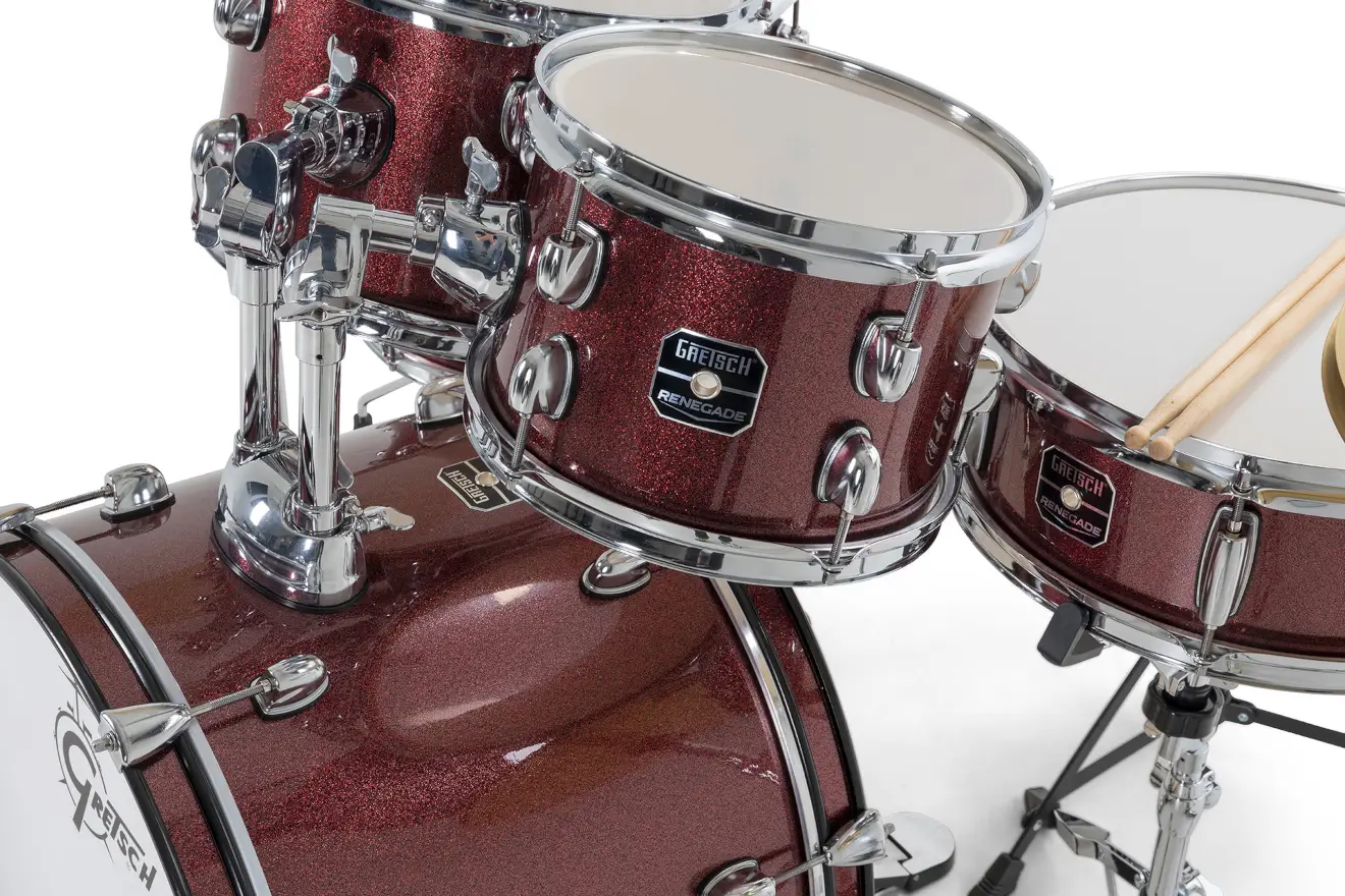 Zestaw perkusyjny Gretsch Drumset Renegade Ruby Sparkle 20