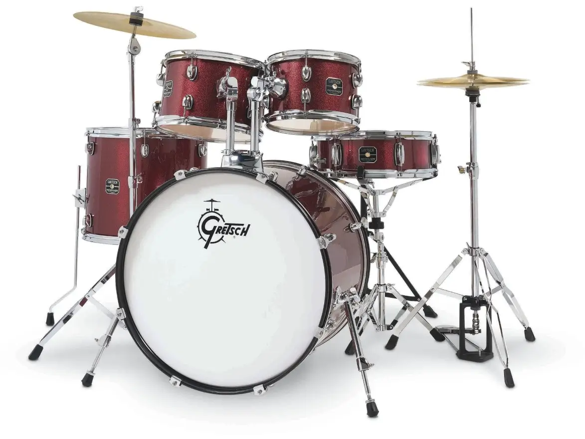 Zestaw perkusyjny Gretsch Drumset Renegade Ruby Sparkle 22