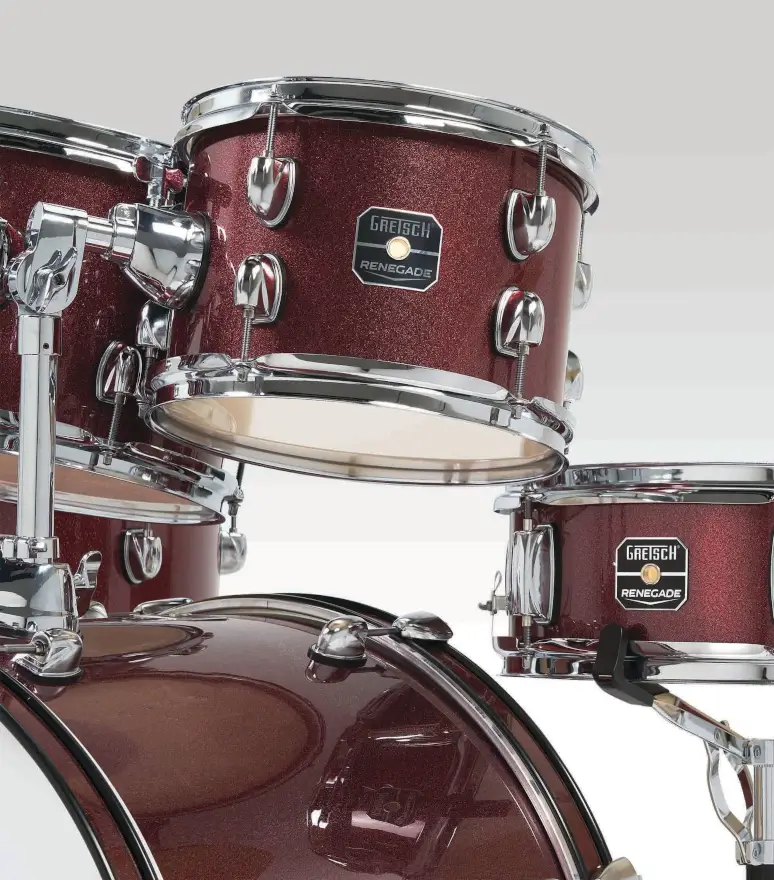 Zestaw perkusyjny Gretsch Drumset Renegade Ruby Sparkle 22