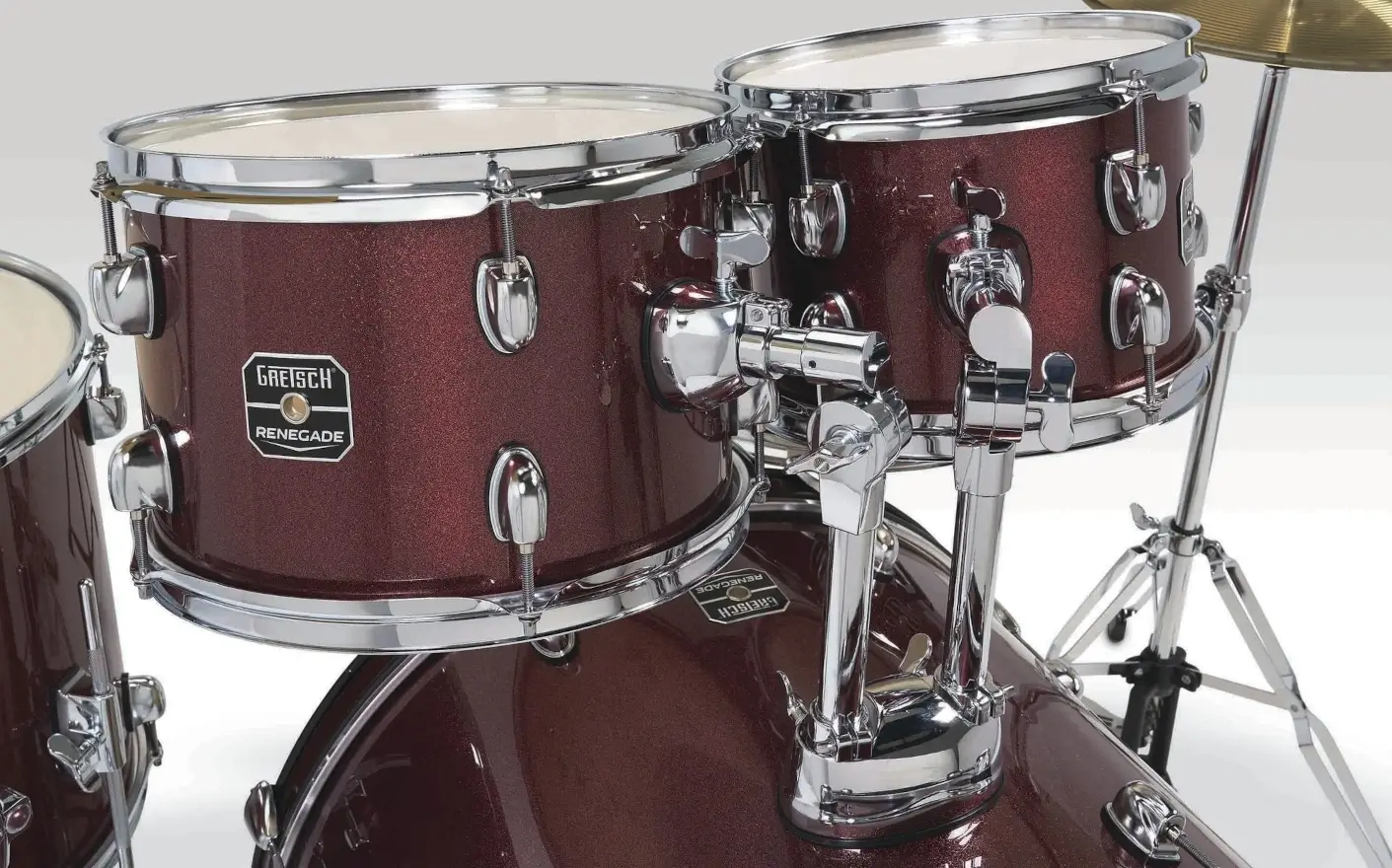 Zestaw perkusyjny Gretsch Drumset Renegade Ruby Sparkle 22