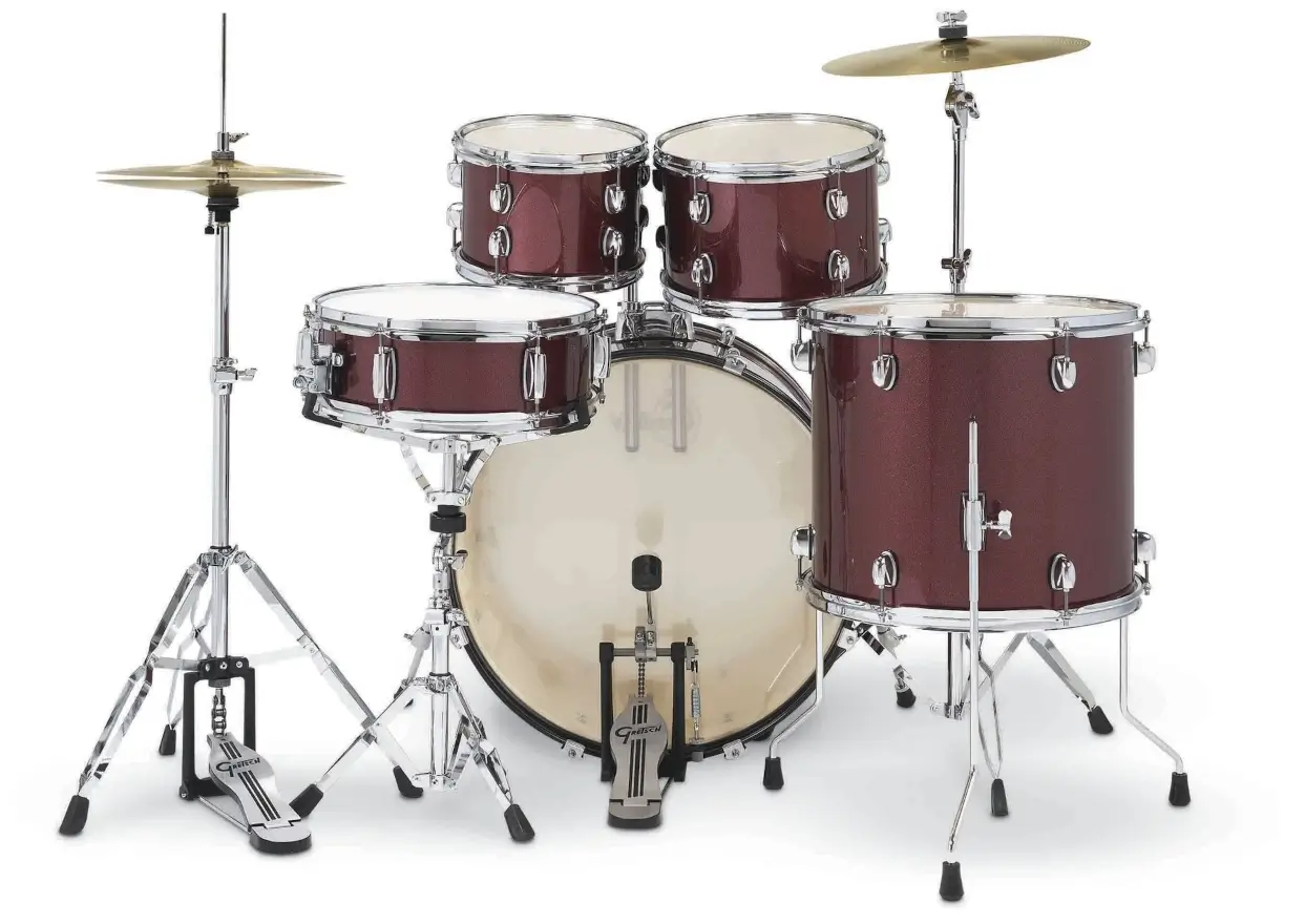 Zestaw perkusyjny Gretsch Drumset Renegade Ruby Sparkle 22