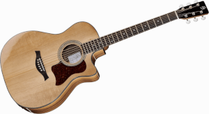 Gitara elektroakustyczna Harley Benton Baritone CLG-414BCE NT