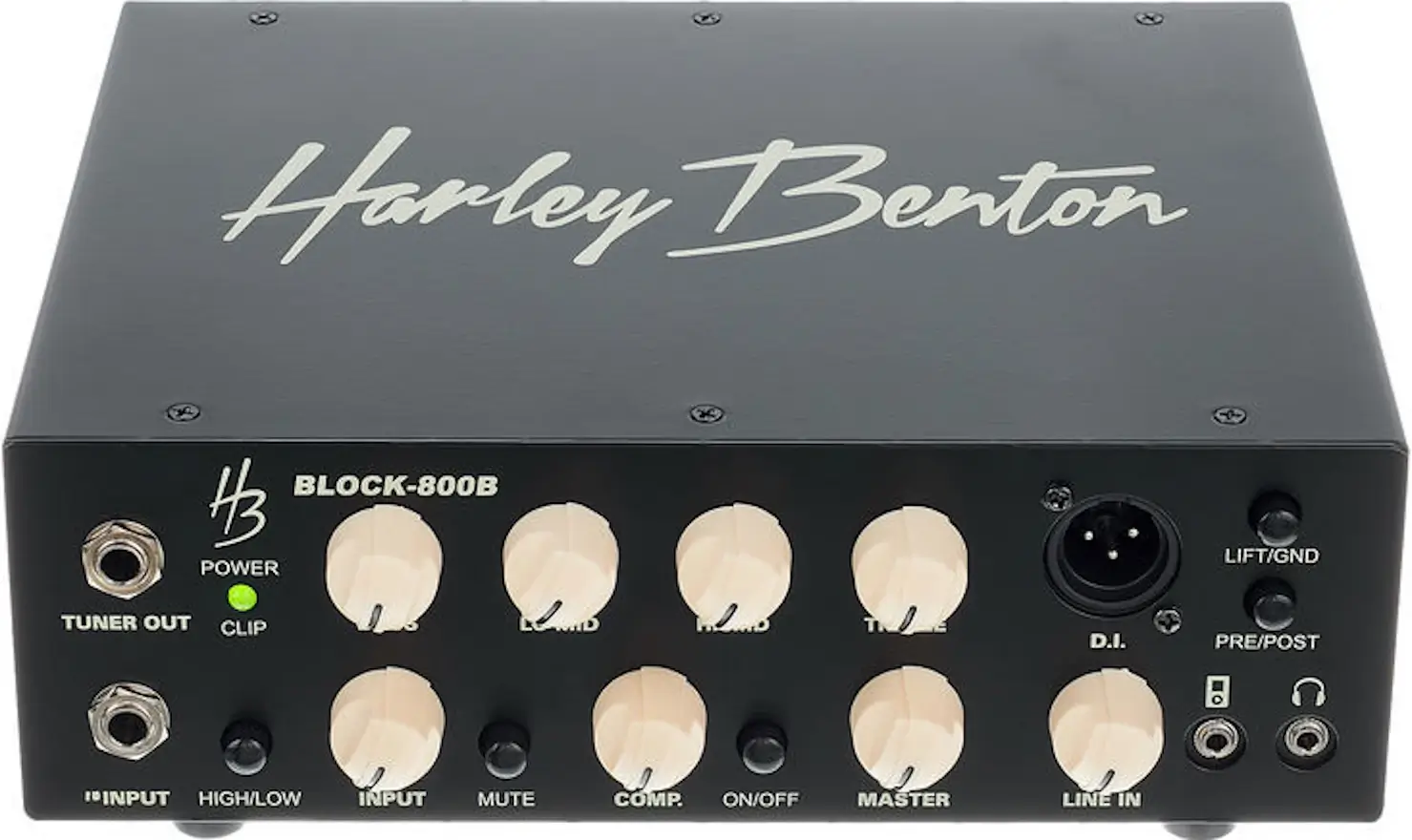 Wzmacniacz basowy Harley Benton Block-800B - miniatura