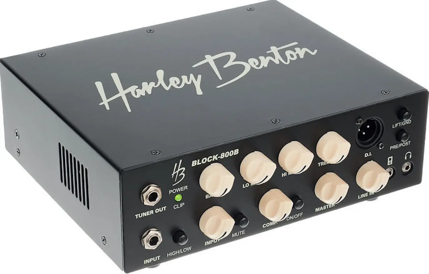 Wzmacniacz basowy Harley Benton Block-800B - miniatura
