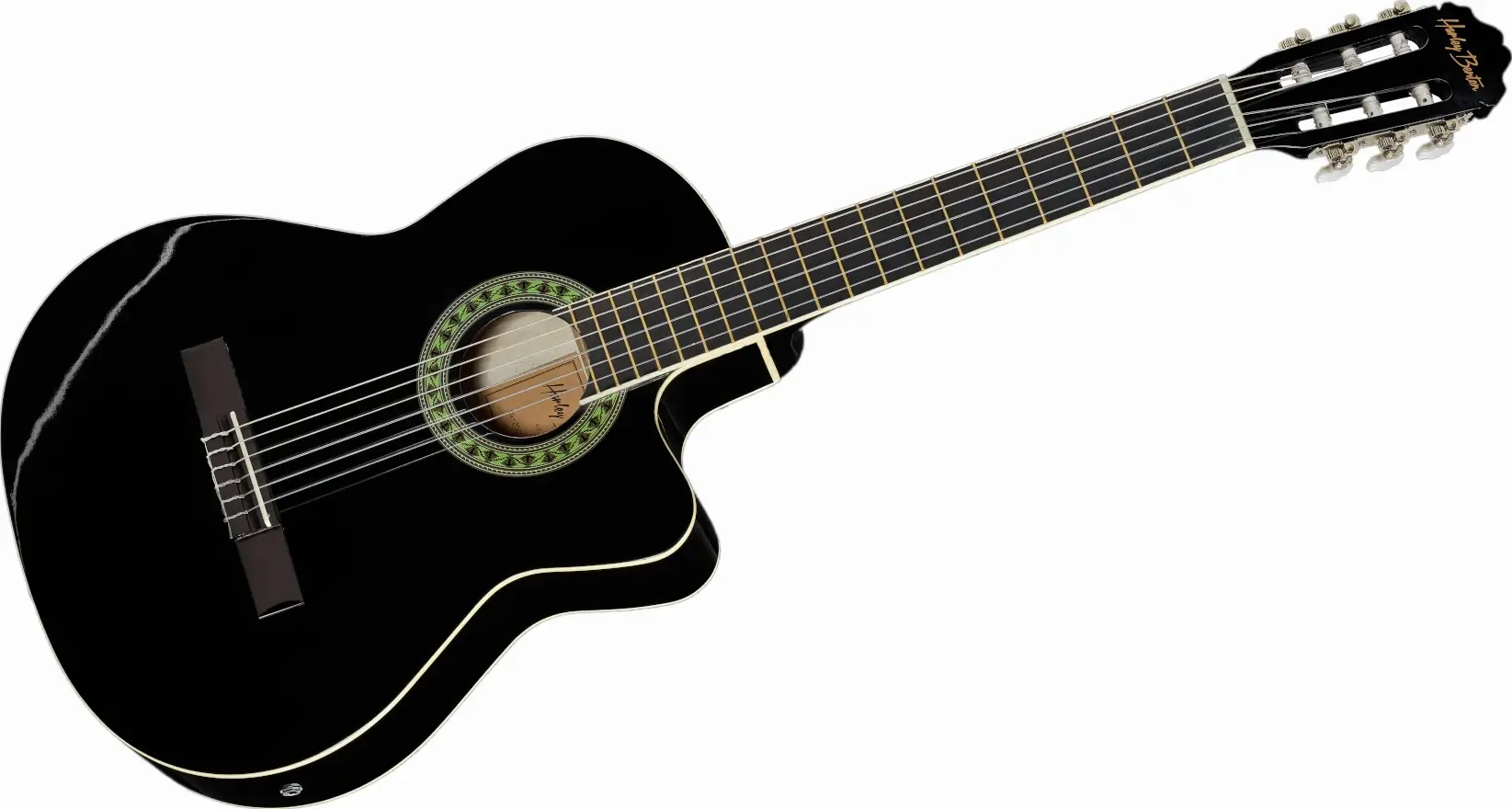 Gitara elektroklasyczna Harley Benton CG200CE-BK