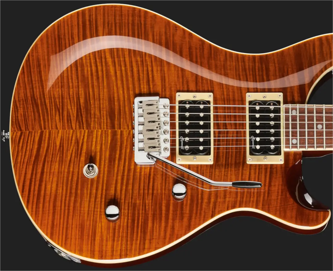 Gitara elektryczna Harley Benton CST-24T Amber Stripes - miniatura