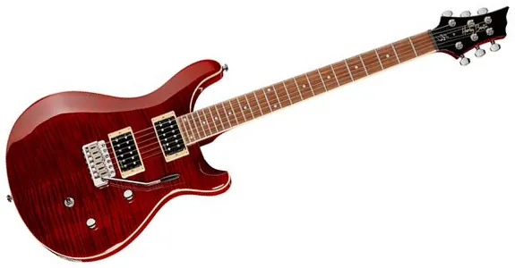 Gitara elektryczna Harley Benton CST-24T Black Cherry Flame