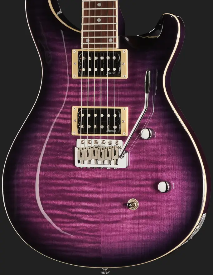 Gitara elektryczna Harley Benton CST-24T Purple Burst - miniatura