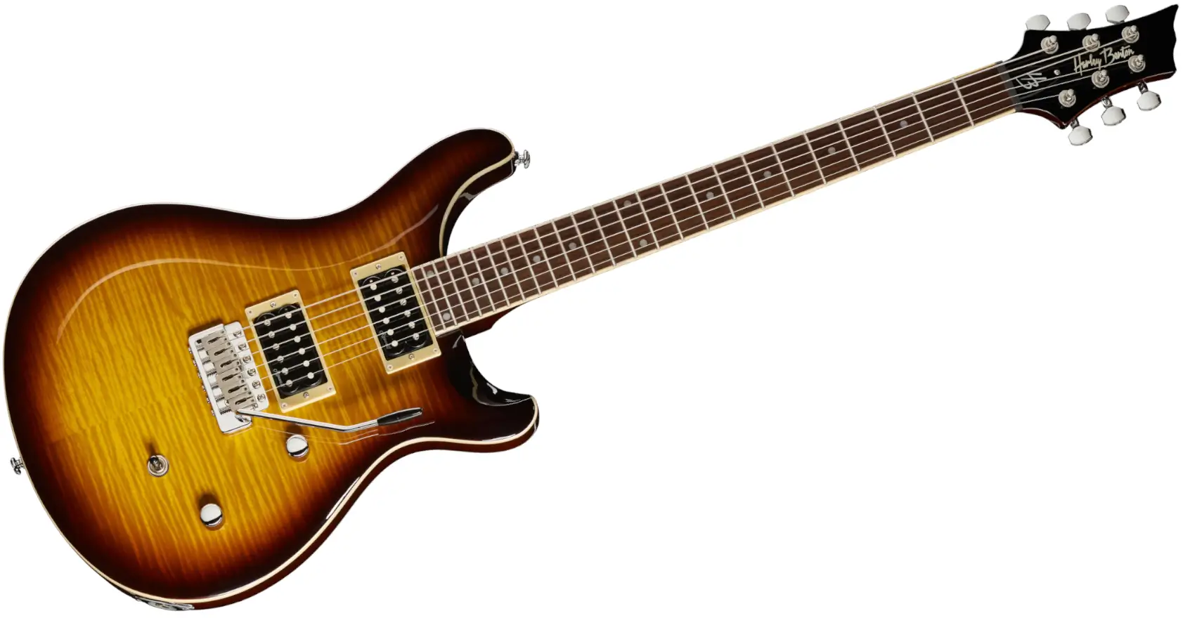Gitara elektryczna Harley Benton CST-24T Vintage Sunburst
