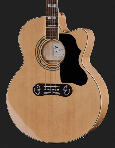 Gitara elektroakustyczna Harley Benton Custom Line King-CE NT  - miniatura
