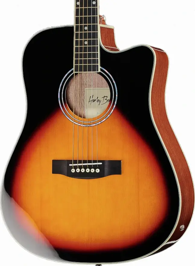 Gitara elektroakustyczna Harley Benton D-120CE VS - miniatura