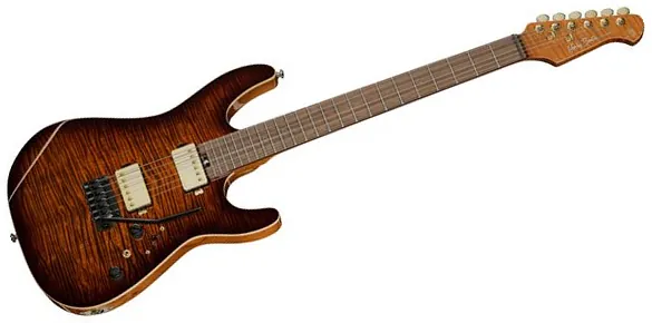 Gitara elektryczna Harley Benton Fusion-IV HH RW FBB