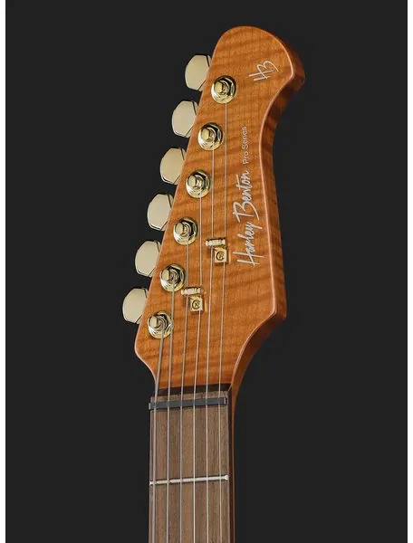 Gitara elektryczna Harley Benton Fusion-IV HH RW FBB - miniatura