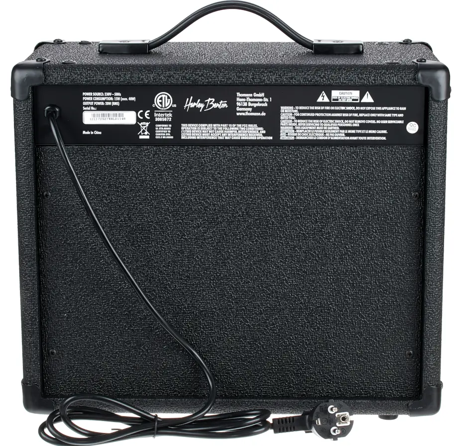 Wzmacniacz basowy Harley Benton HB-20B - miniatura
