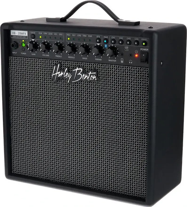 Wzmacniacz do gitary elektrycznej Harley Benton HB-20MFX - miniatura