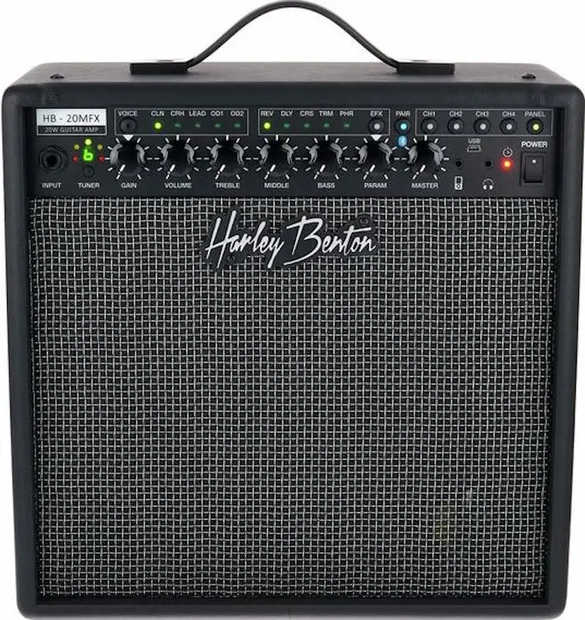Wzmacniacz do gitary elektrycznej Harley Benton HB-20MFX - miniatura