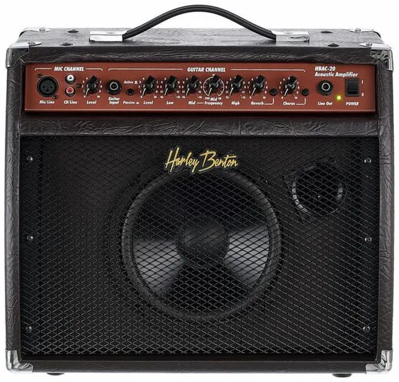 Wzmacniacz do gitary akustycznej Harley Benton HBAC-20 - miniatura