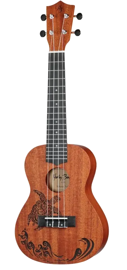 Ukulele koncertowe Harley Benton Kahuna-C Turtle - miniatura