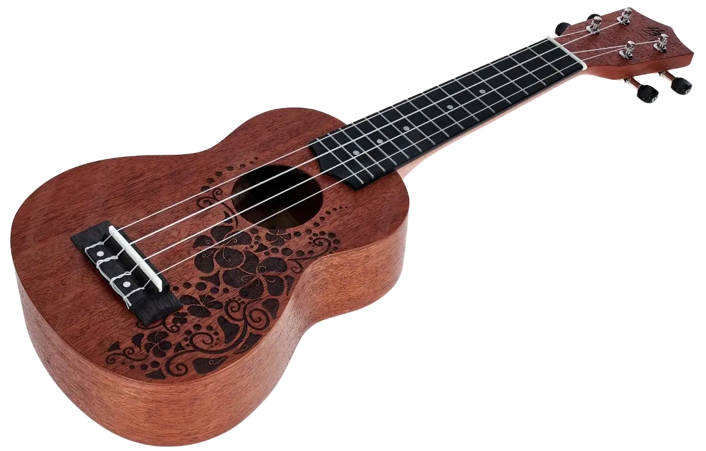 Ukulele koncertowe Harley Benton Kahuna-S Flower - miniatura