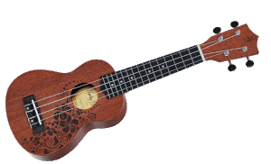 Ukulele koncertowe Harley Benton Kahuna-S Flower