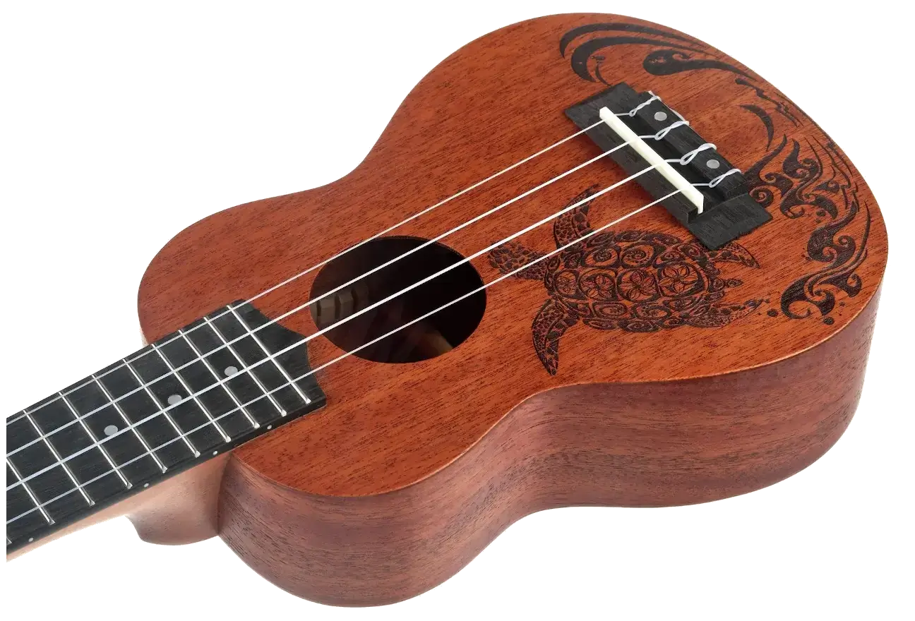 Ukulele koncertowe Harley Benton Kahuna-S Turtle - miniatura