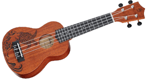 Ukulele koncertowe Harley Benton Kahuna-S Turtle