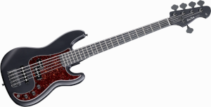 Gitara basowa Harley Benton PJ-5 SBK Deluxe Series