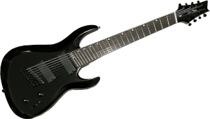 Gitara elektryczna  Harley Benton R-458BK MultiScale