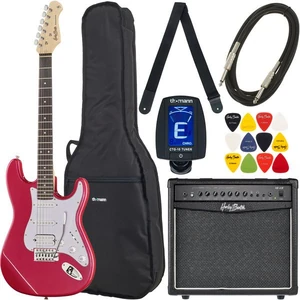 Zestaw gitarowy Harley Benton ST-20HSS CA + HB-40R
