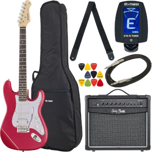 Zestaw gitarowy Harley Benton ST-20HSS CA Standard Set 1